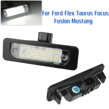 

Number Led License Plate Lights License Plate Light 2PC LED Tag For Ford Flex Taurus Focus Fusion Mustang