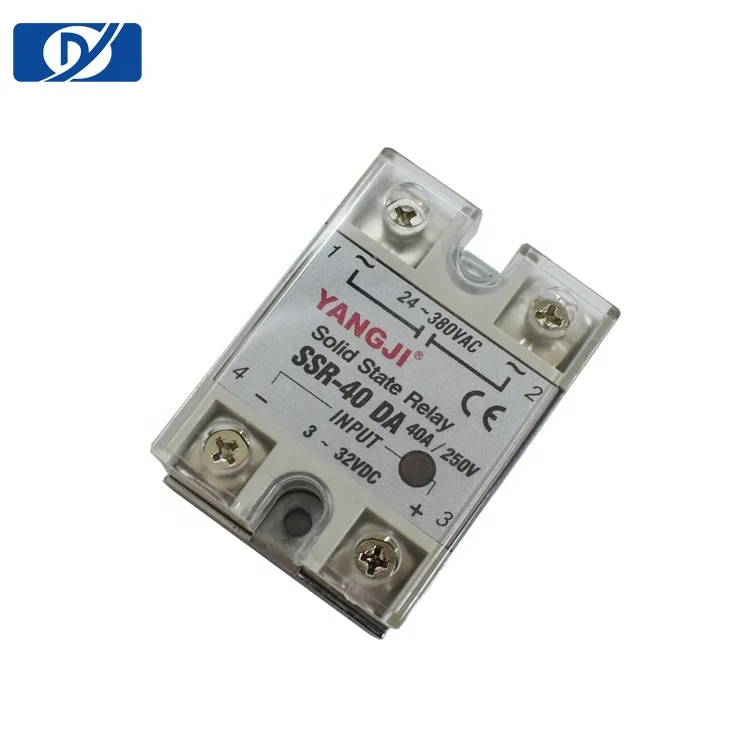 Industrial use High quality SSR 40A Single Phase Solid State Relay