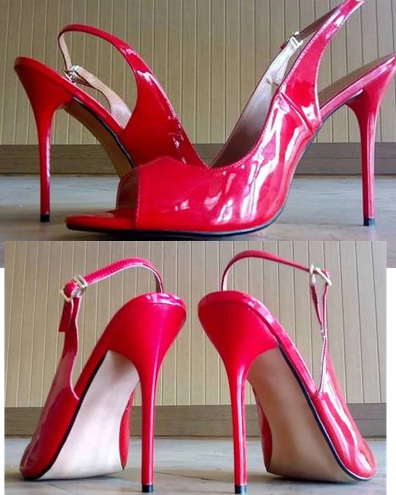 Sandals Peep Toe Summer for Women Elegant Large Size High Heels Mules Slingbacks Sexy Wedding Party women sandals women high heels