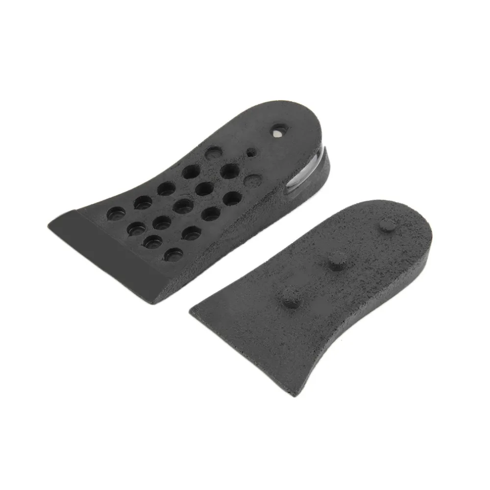 5CM Taller Shoe Insole Soft Silicone Air up Elevator Insole Lift Kit Taller Pad Foot Care Unisex Half Inserts Height Increase