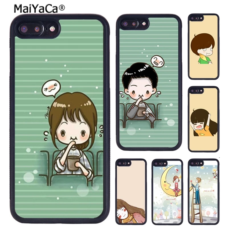 Maiyaca Girls Boys Loves Best Friends Bff Matching Phone Case For Iphone 11 12 Pro Max X Xr Xs Max 6 6s 7 8 Plus 5 5s Cover Phone Case Covers Aliexpress