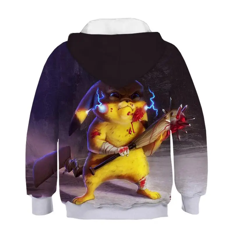 Sudadera con capucha con estampado 3D Аниме nios suter Pokemon Pikachu estilo divertido hombres y mujeres