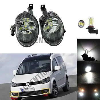

For VW Caddy 2011 2012 2013 2014 2015 2016 Car-Styling Front LED Fog Lamp Fog Light With Bulbs
