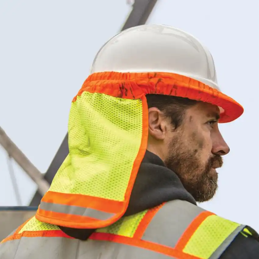 hard hat neck protector