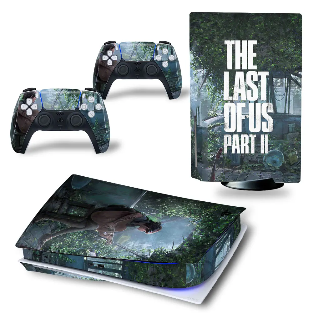 The Last Of Us Parte 2 Adesivo Skin Per Controller Di Gioco Per Console Ps5, Adesivo Skin Per 2 Controller Per Accessori Di Gioco Ps5 #4864