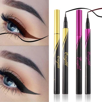

1Pcs Waterproof Black Liquid Eyeliner Pencil Big Eyes Makeup Long-lasting Eye Liner Pen Make up Smooth Fast Dry Cat Eye Cosmetic