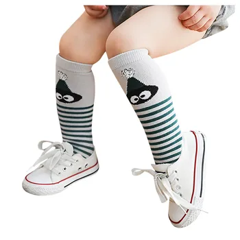 

Toddler Stockings Kids Baby Girls Boys Cartoon Animals Knee High Antislip Stockings Socks Family Mesh breathable Socks Sweet