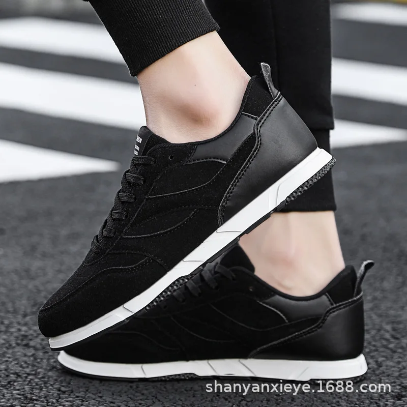 

2019 New Style Spring Men Low Top Athletic Shoes MEN'S SHOES Cortez Students Versitile Fashion Flat Canvas Trendy Shoes