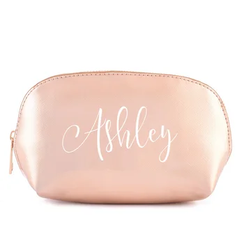 

Personalised Bridesmaid Gift Make Up and Swimsuit Waterproof Bag Maid of Honour Gift - Unique Gift for Bridal Party Custom