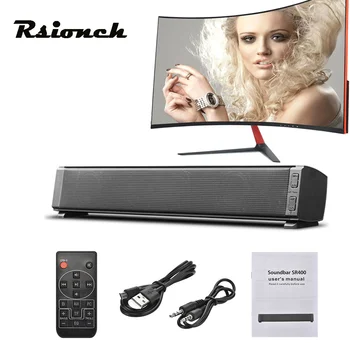 

Rsionch 20W Bluetooth Soundbar Speaker with DSP Sound Version Remote Controller Wireless Subwoofer Speaker for Home Theater TV