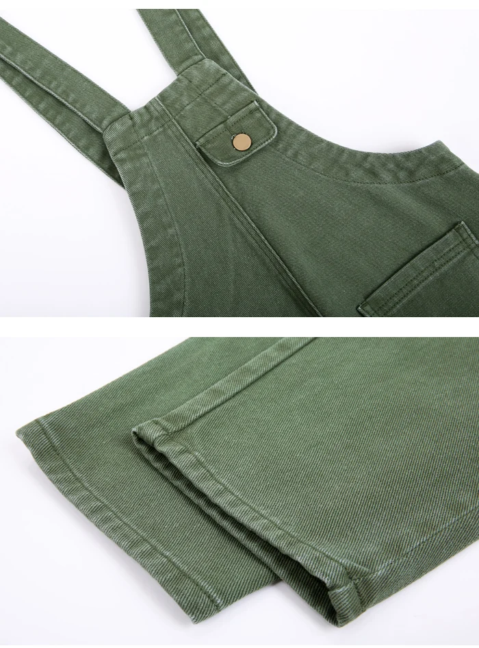 Женские молодежные джинсы на лямках LEIJIJEANS, свободные джинсы армейской зеленой расцветки до щиколотки, стильная повседневная модель 9127 большого размера