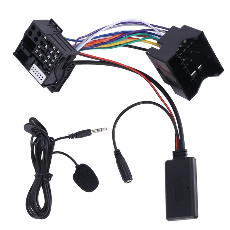 Автомобильный AUX o адаптер кабель Bluetooth + микрофон для Peugeot 307 308 407 RD4 радио CD |