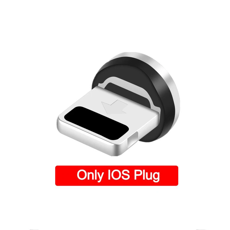 Магнитный USB кабель для huawei P30 P20 Lite Nova 5T 5 5i 4E 4 Y5 iPhone 11 Pro XS Micro usb type C QC 3,0 кабель для быстрой зарядки - Цвет: Only IOS Plug