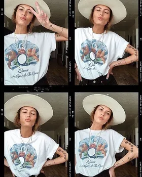 

New fashion printing loose casual round neck short sleeve women's T-shirt