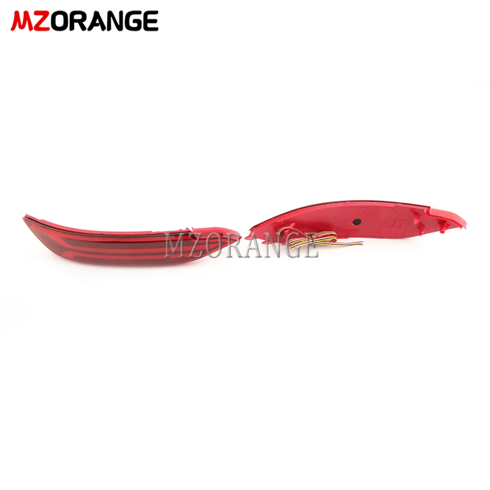 MZORANGE Rear Bumper Light For Hyundai Tuscon 17 High brightness LED DRL guide LED Fog light With Turn Signal Light