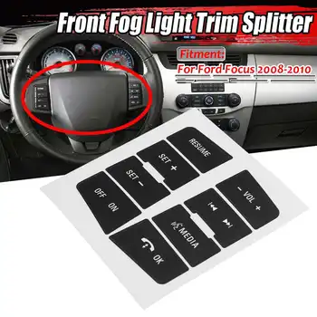 

Car Steering Wheel Button Repair Decals Stickers For Ford For Focus 2008 2009 2010 Button Repair Sticker Car Sticker