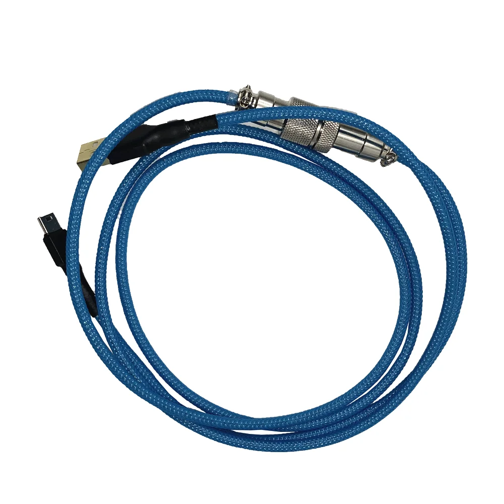Conector do Aviador do Cabo de Metrópole do Usb Cabo de Usb Cabo de Mina Mini Teclado Mecânico Mechables Pulso v3 Personalizado-revestido - Imagem 4