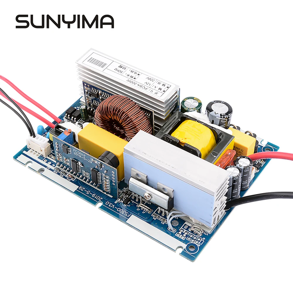 SUNYIMA 12 V/24 V do 220V 300W czysta fala sinusoidalna płyta falownika konwerter mocy samochodu akcesoria gospodarstwa domowego fala falownika gołe pokładzie SUNYIMA 12 V/24 V do 220V 300W czysta fala sinusoidalna płyta falownika konwerter mocy samochodu akcesoria gospodarstwa domowego fala falownika gołe pokładzie