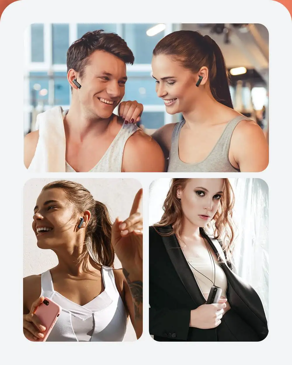 BlitzWolf BW-FPE1 ENC TWS Earbuds Bluetooth V5.0 description image 6