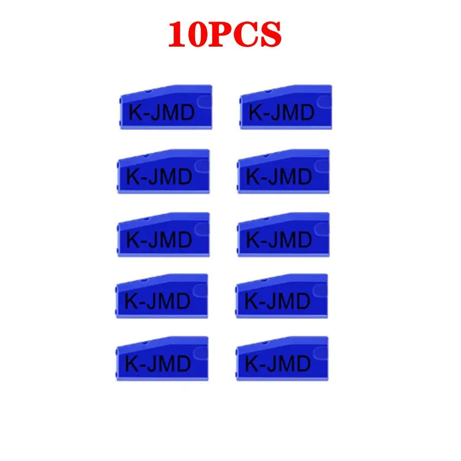 10PCS Blue Лучшая цена, супер чип JMD King Chip JMD, удобный детский ключ, копир JMD Chip для CBAY Clone 46/4C/4D/G Chip JMD Chip - Цвет: 10PCS Blue