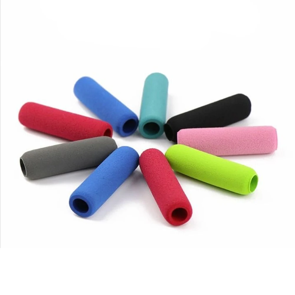 Empuñaduras clásicas de 1,5 pulgadas para lápiz, cubierta de lápiz de espuma suave, Ayuda de escritura, portalápices, pinza para niños y estudiantes, 10 Uds.