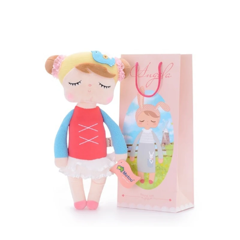 Ангела Подлинная Metoo кукла с коробкой kawaii Плюшевые мягкие животные детские
