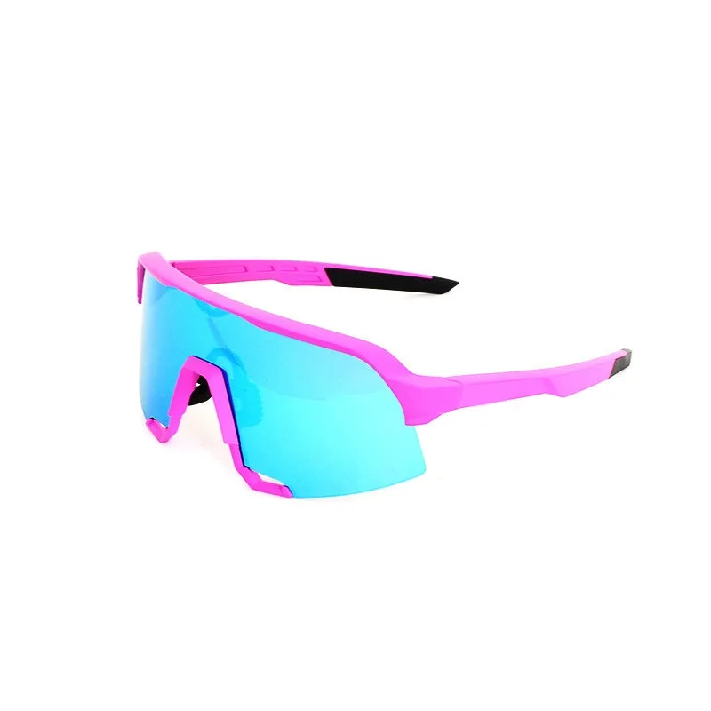 Not Polarized 1 3 объектива Открытый Велоспорт очки для верховой езды Mtb Горный Дорожный велосипед очки Для мужчин Для женщин, для спорта, для катания на велосипеде, очки для женщин - Цвет: Not Polarized 1