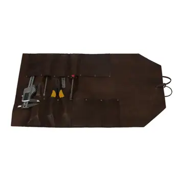 

Tourbon Hunting Camping Hiking Picnic Mat Handmade Tools Kits Pliers Screwdriver Spanner Carrier Genuine Leather Cushion