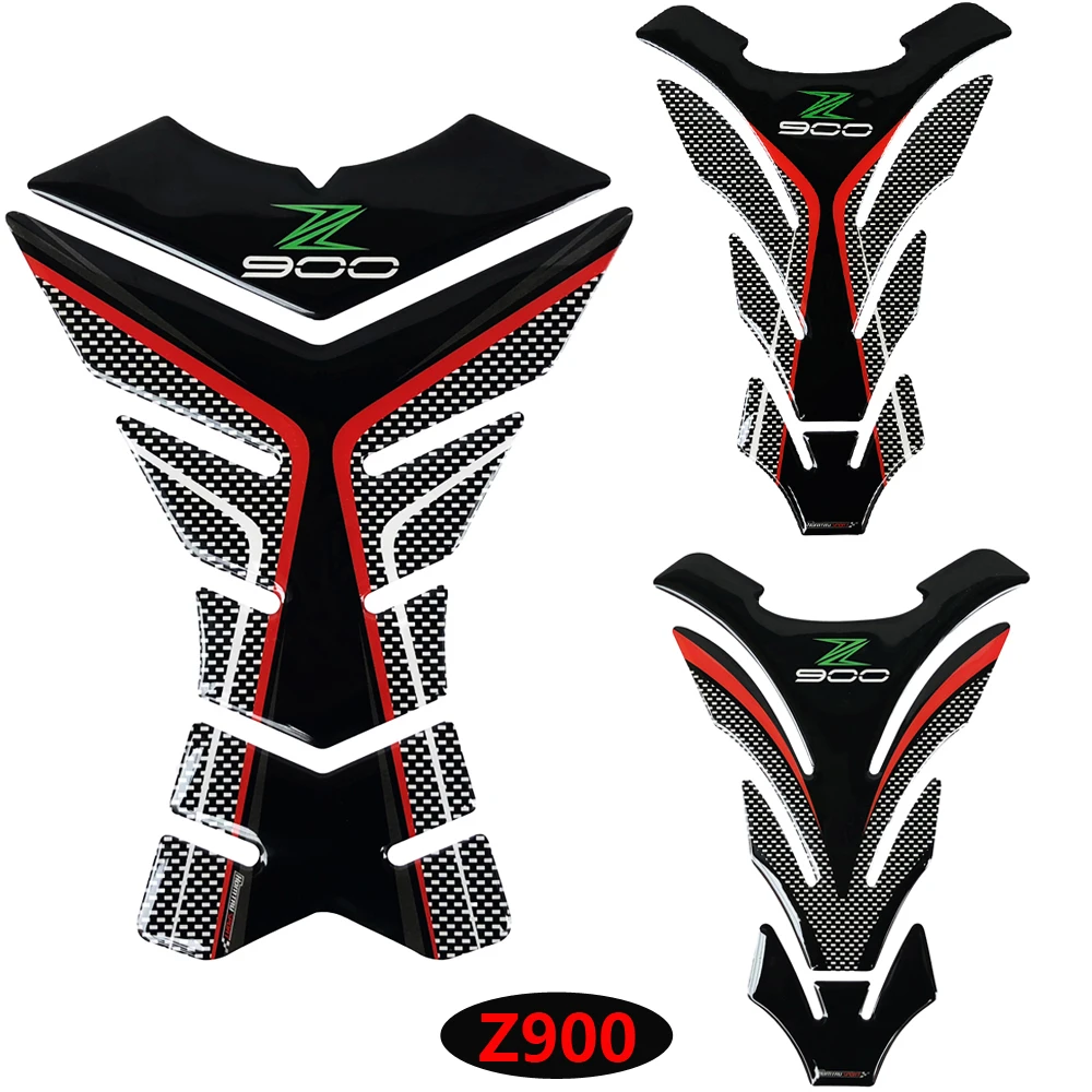 

3D Motorcycle Tank Pad Protector Decal Stickers Case for Kawasaki Z900 Z900RS Tank