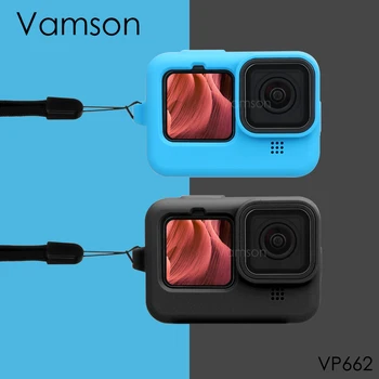 

Silicone Case for GoPro Hero 9 Protective Silicone Case Skin Housing Cover Bag for Go Pro 9 Black Action Camera Accessories