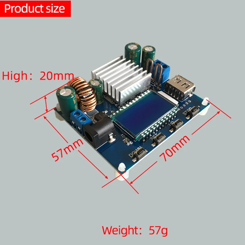 SK35L DC 0,6-30 V 4A 35W 5V 9V 12V 24V Boost/Buck CC CV Регулируемый Модуль питания солнечное зарядное устройство Cherger