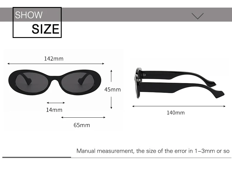 OEC CPO Vintage Oval Sunglasses Women Brand Designer Small Frame Sun Glasses Female Retro Black Yellow Round Eyewear UV400 O881