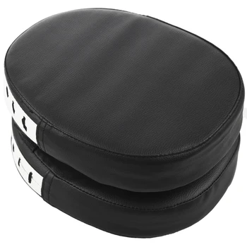 

2x focus pads hook jab mitts boxing gloves sparring punch bag training pair