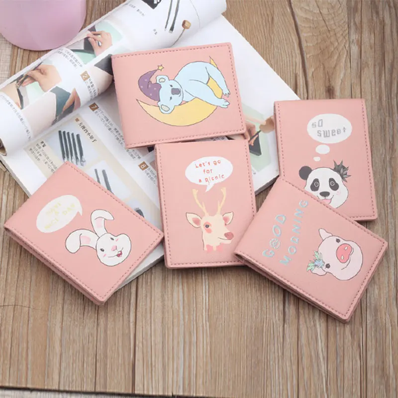 

Fashion Pink Black Auto Driver License Cover Unisex ID Card Holder PU Leather Cover for Car Driving Documents Credit Card Case