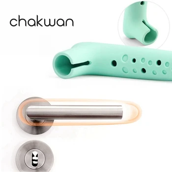 

Silicone Anti Collision Static Door Handle Protector Covers Baby Home Safety Decor Home Accessories Door Knob Cover