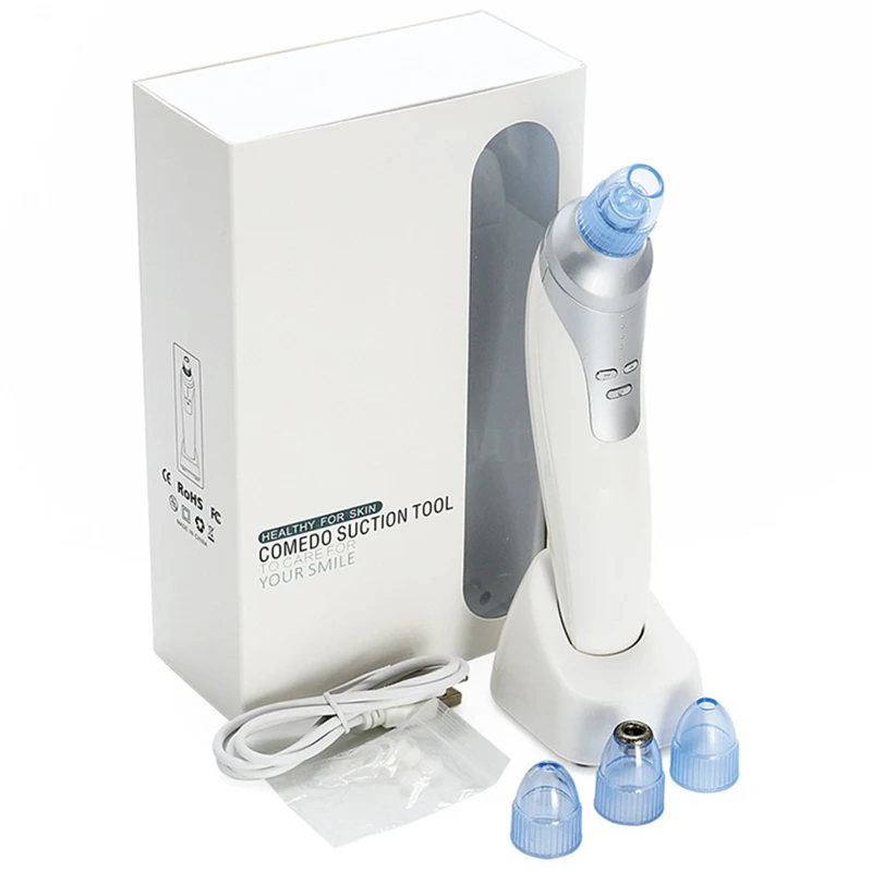 

Sucker Cloves for Extrusion of Pimples And Acne Black Points Vacuum Face Cleaning Remove Black Dots Comedones Suction Blackheads