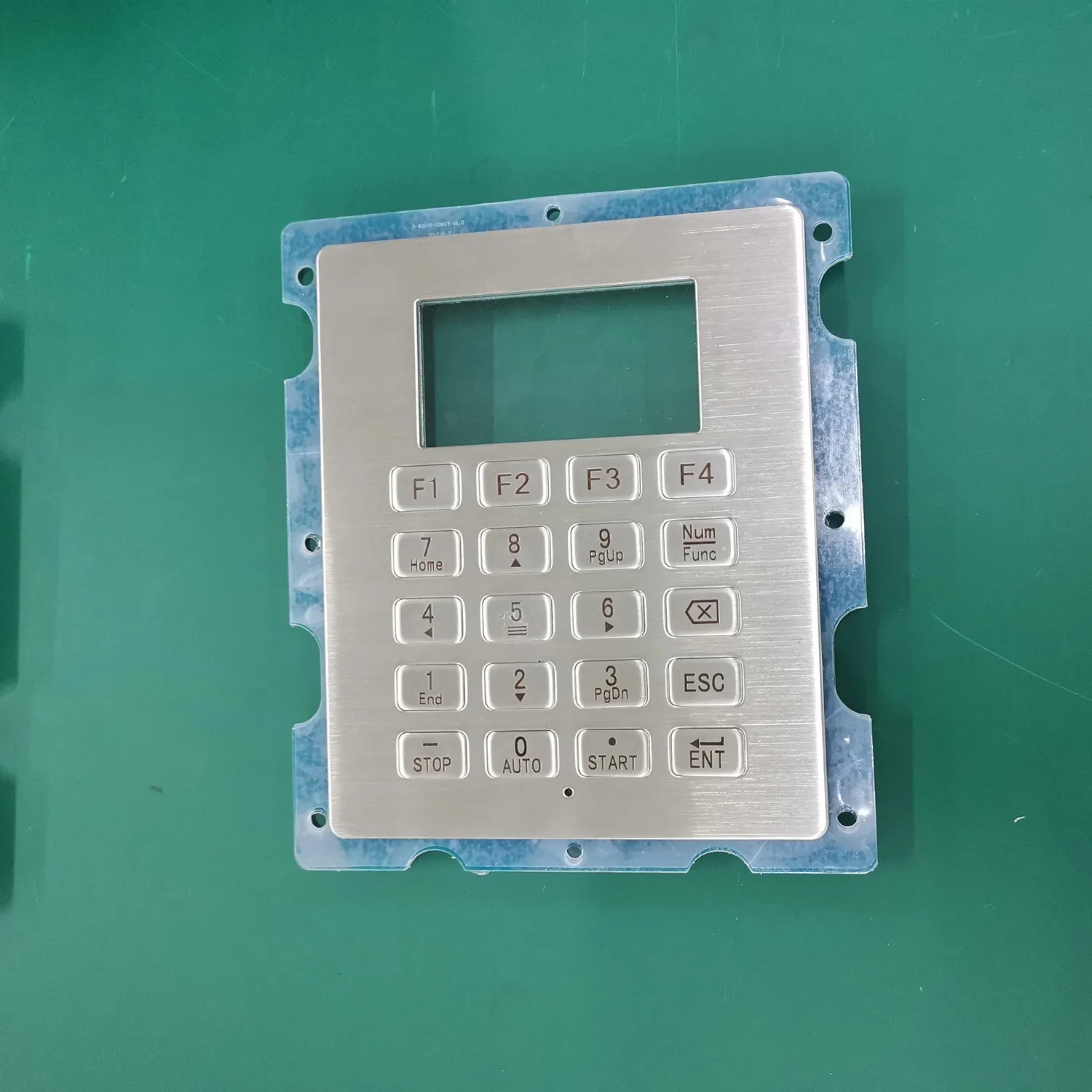 Teclado Dispensador de Combustível de Montagem em Painel Teclado Personalizado de Aço Inoxidável Robusto para Estação de Gasolina com 20 Teclas - Imagem 5