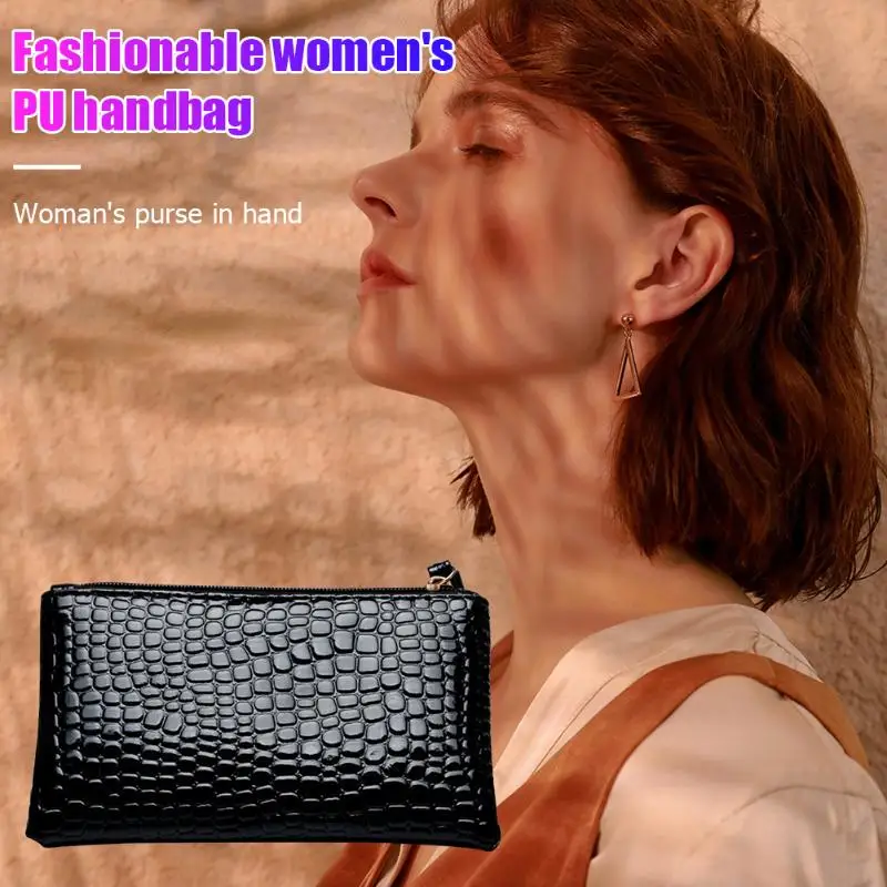 Модная женская сумка из крокодиловой кожи разумная модель и мощный корейский