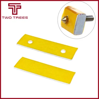 

ABS PLA printer 10pcs 2mm thickness 3d printer heating block cotton hotend nozzle heat insulation cotton for Ultimaker/Makerbot