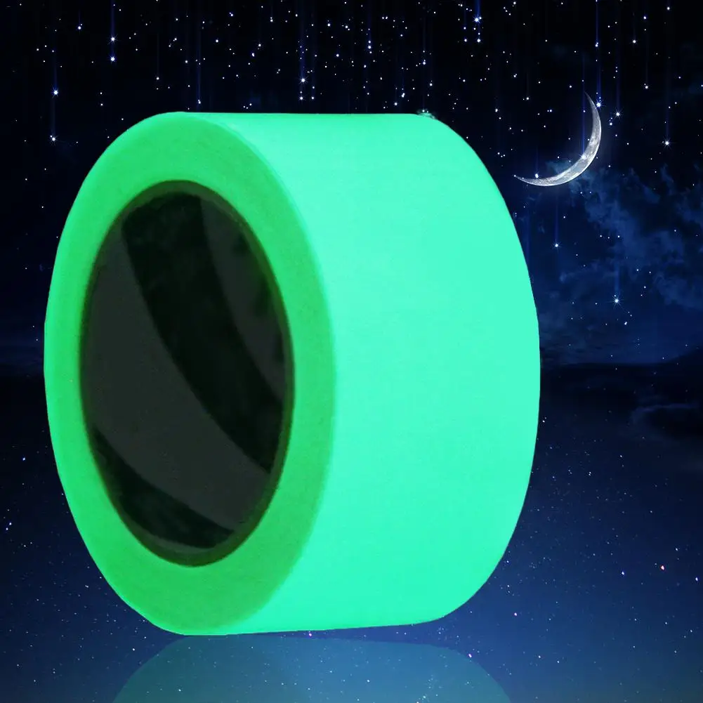 Luminous Tape Stairs Guide Self-illuminating Warning Tape Multifunctional Self-adhesive Tape Home Decor Used On Floors Stair