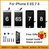 AAA+++ Quality For iPhone 7 LCD Screen Diaplay 100% No Dead Pixel Replacement Pantalla For iPhone 6 6S 7 8 Plus LCD Diaplay Gift