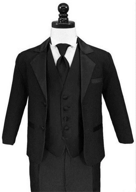 

Brand Children Flower Boys Suits Kids Blazer Formal Dress Suit For Weddings Birthday Clothes Set Jackets Vest Pants