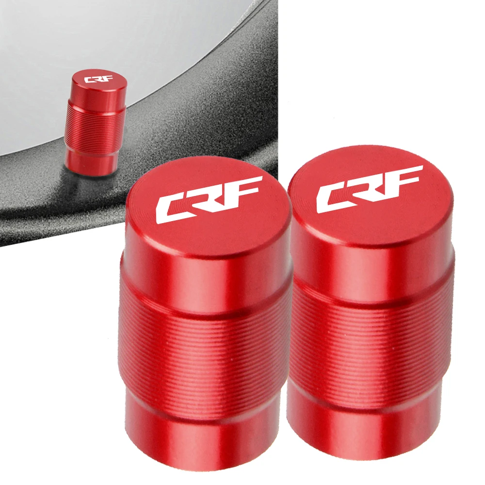 For HONDA CRF 150 250 450 CRF150 R/F CR450 R/X/RX CRF230F CRF250 R/X/L/M Dirt Bike CNC Vehicle Wheel Tire Valve Stem Caps Covers