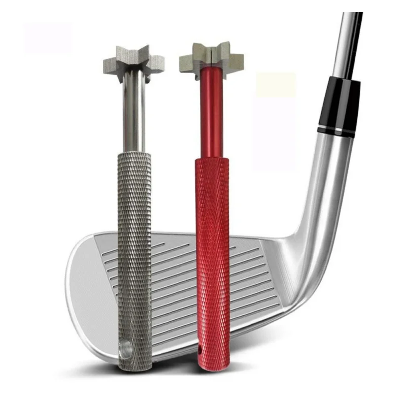 

Golf Club Grooving Sharpening Tool Golf Club Sharpener Head Strong Wedge Alloy Wedge Golf Accessories.
