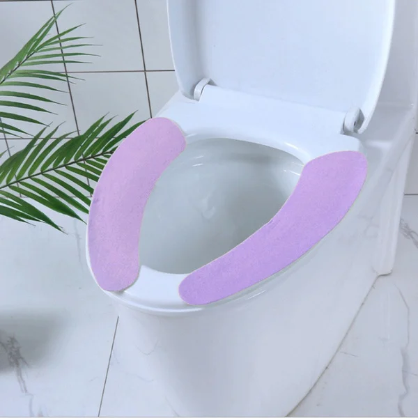2 Styles Toilet Seat Cover Warm Soft Washable Mat Home Decor Closestool Mat Seat Case Toilet Lid Cover Bathroom Accessories