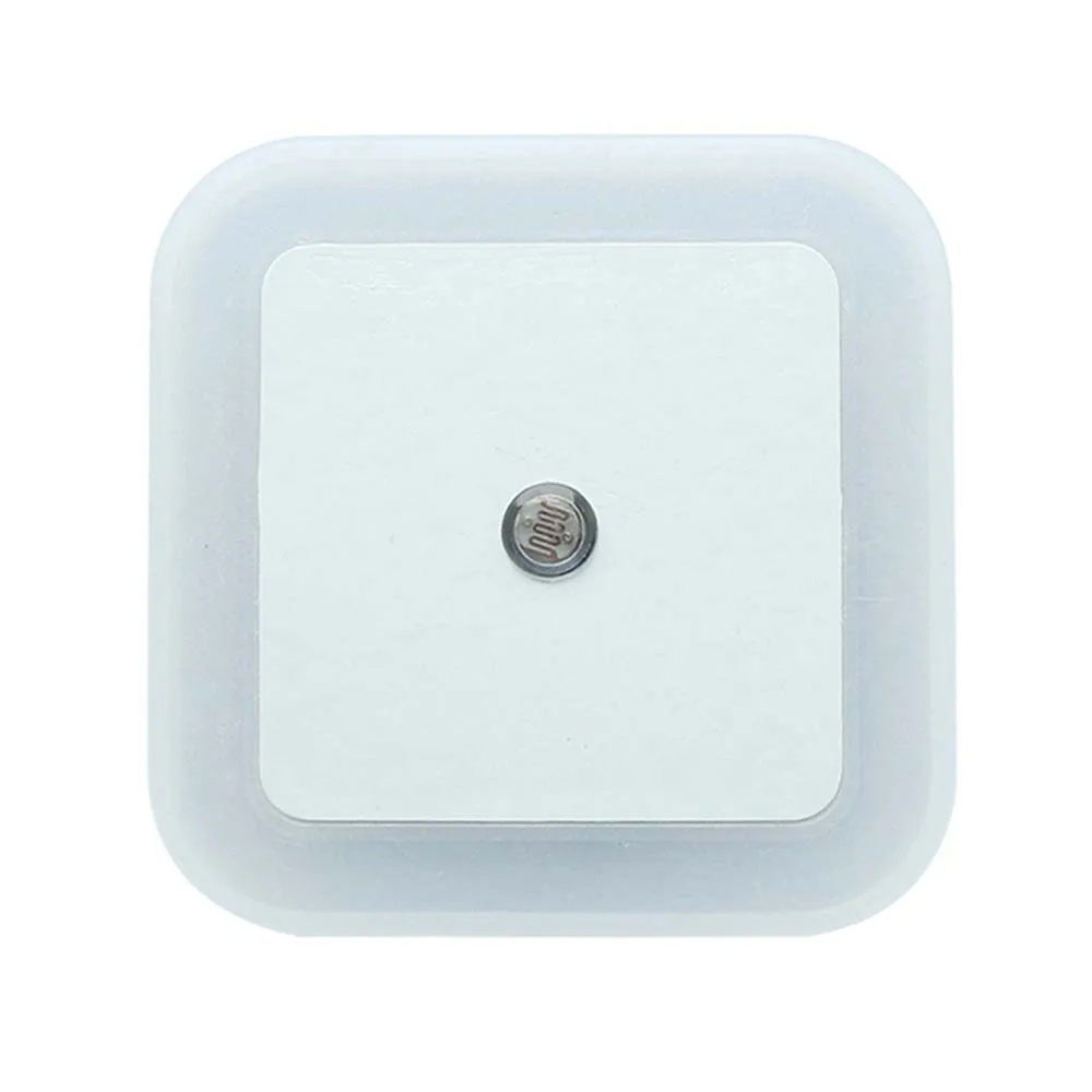 LED Mini Square Night Light Sensor Control EU US Plug Night Light Lamp For Children Kids Living Room Bedroom Corridor Lampara 1