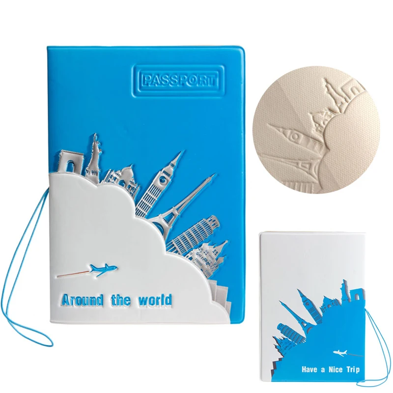 

Journey Travel Passport Holder ID Card Case Cover Credit Ticket Protector New