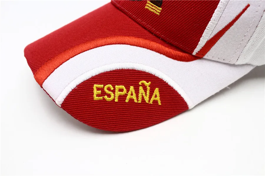 LIBERWOOD Brand hat Spain Espana Country Flag Baseball Cap Hats men female casual Sport Adjustable Cap Embroidered Spanish Gift