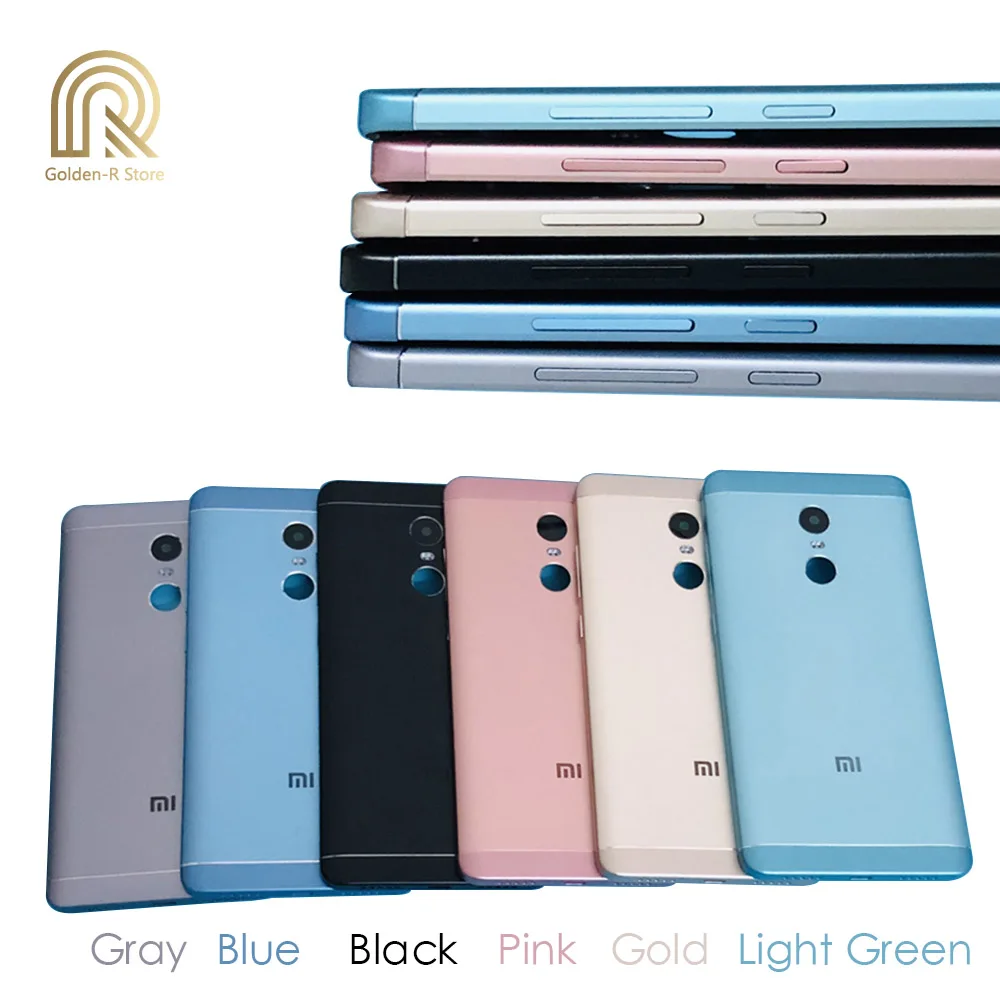 OEM Xiaomi Redmi Note 4X крышка батареи задняя дверь корпус Xiaomi note 4 Global+ кнопки включения громкости Замена+ Инструменты
