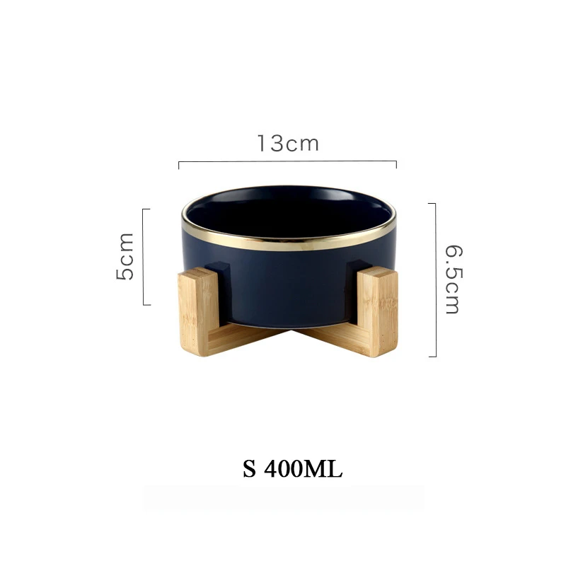 S gold D dark frame 400/650 мл большая креативная Салатница десертная тарелка для дома в скандинавском стиле с деревянной ногой индивидуальность зеленая синяя керамическая тарелка - Цвет: S gold D dark frame